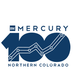 Mercury 100 Northern Colorado award logo