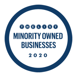 Minority Owned Businesses award logo