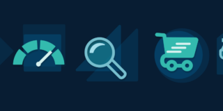 icons for innovation, performance, SEO, market and law