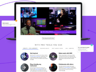 Avid.com extensible redesign system