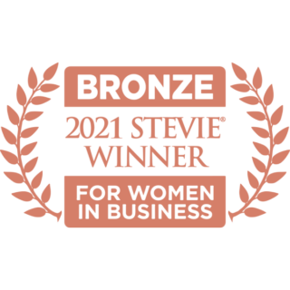 Logo for the Bronze 2021 Stevie Winner For Women in Business
