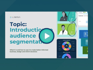 Screenshot of Limina's free Introduction to audience segmentation on-demand webinar video