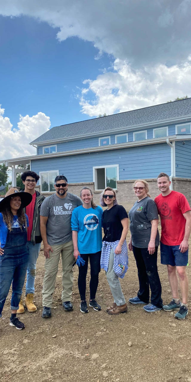 Limina volunteered at Anchor House, a new set of apartments to support kids leaving the foster-care system